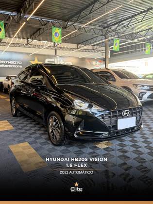 HYUNDAI HB20S 1.6 16V FLEX VISION AUTOMÁTICO HYUNDAI HB20S 1.6 16V FLEX VISION AUTOMÁTICO